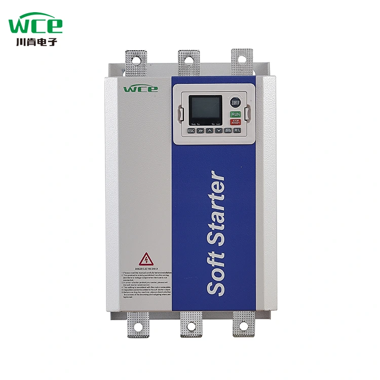 Qual é a potência do motor (kW/HP) que seu soft starter on-line para correia transportadora pode suportar?